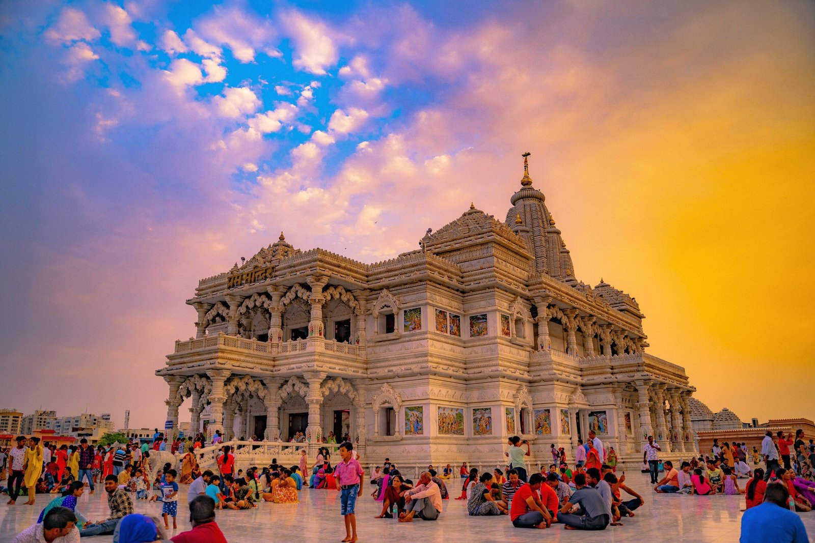 Prem mandir in mathura and vrindavan Travel and Tourism site